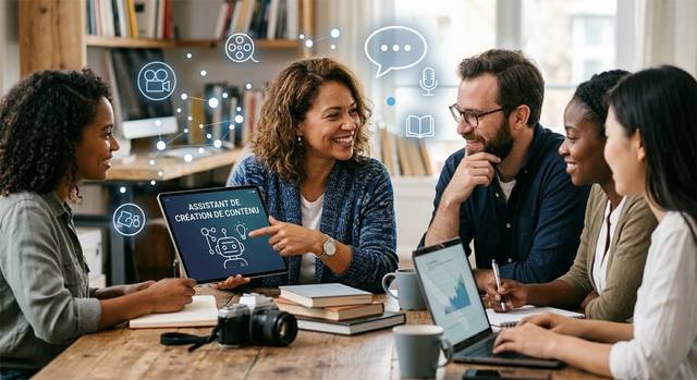 IA pour créateurs de contenu et formateurs