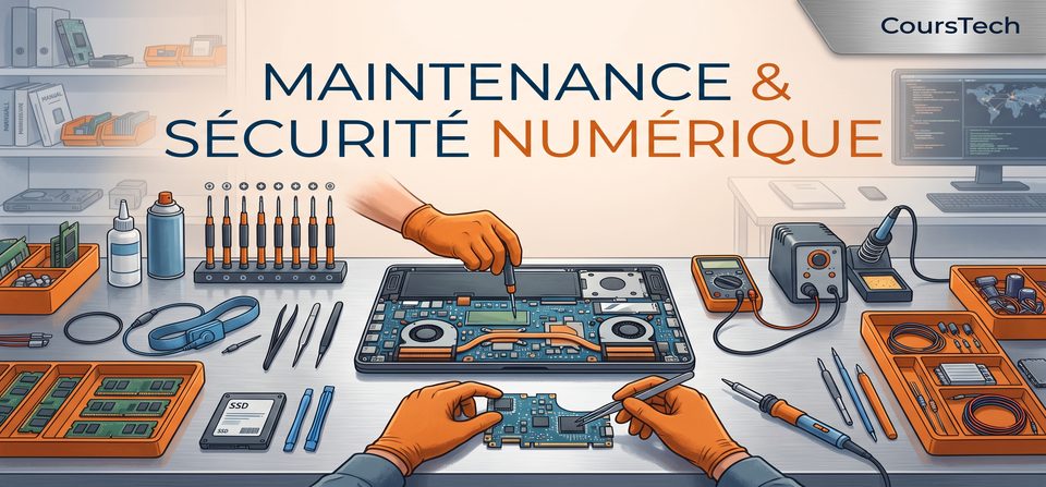 Maintenance, sécurité et bonnes pratiques numériques