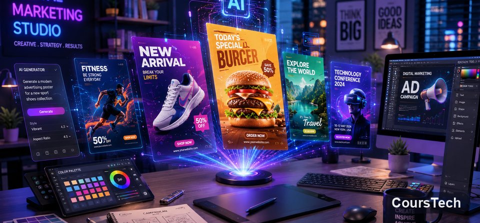Studio Pub IA — Affiches & Visuels qui Vendent
