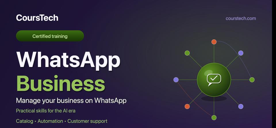 WhatsApp Business pour son activité
